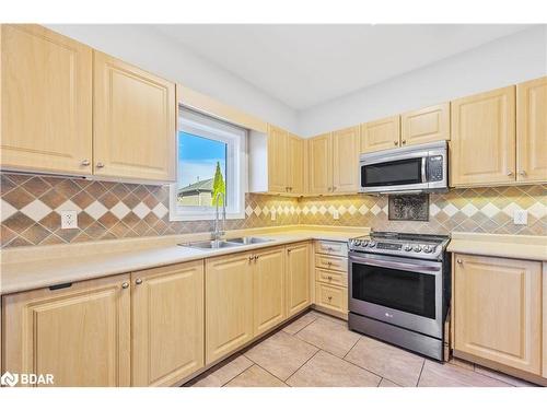 36 Batteaux Street, Barrie, ON - Indoor Photo Showing Kitchen With Double Sink