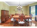 1643 The Angela Schmidt Foster Road, Tiny, ON  - Indoor Photo Showing Dining Room 