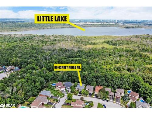 86 Osprey Ridge Road, Barrie, ON - Outdoor With Body Of Water With View