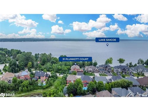 31 Plunkett Court, Barrie, ON - Outdoor With Body Of Water With View