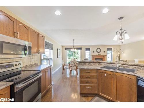 69 Miller Drive, Barrie, ON - Indoor Photo Showing Kitchen With Double Sink