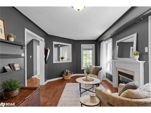 35 Lister Drive, Barrie, ON - Indoor Photo Showing Living Room With Fireplace