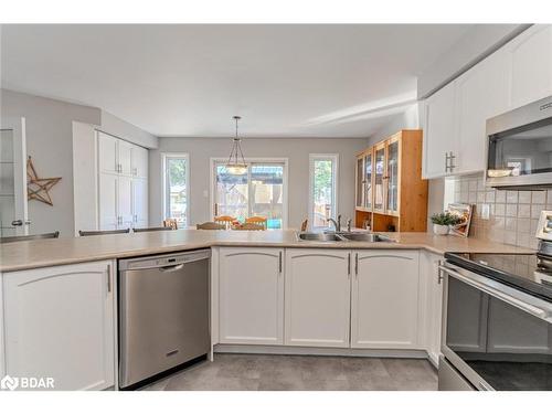 48 Loon Avenue, Barrie, ON - Indoor Photo Showing Kitchen With Stainless Steel Kitchen With Double Sink