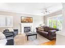 106 Livia Herman Way, Barrie, ON  - Indoor Photo Showing Living Room With Fireplace 