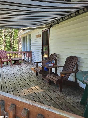 1077 Thomas Road, Gravenhurst, ON - Outdoor With Deck Patio Veranda With Exterior