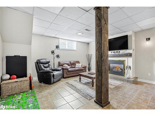 22 Patterson Place, Barrie, ON - Indoor With Fireplace