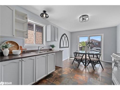 80 Ambler Bay, Barrie, ON - Indoor Photo Showing Kitchen With Double Sink