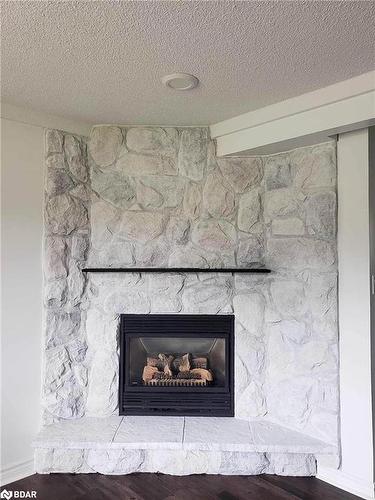 2387 Highway 11 North, Oro-Medonte, ON - Indoor Photo Showing Living Room With Fireplace