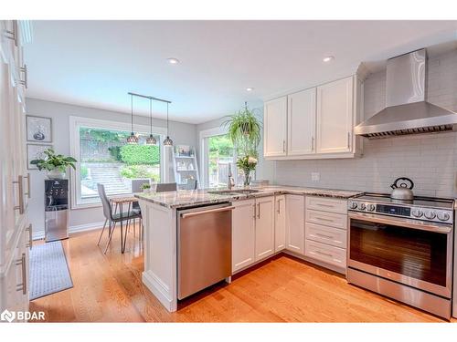 74 Gibbon Drive, Barrie, ON - Indoor Photo Showing Kitchen With Double Sink