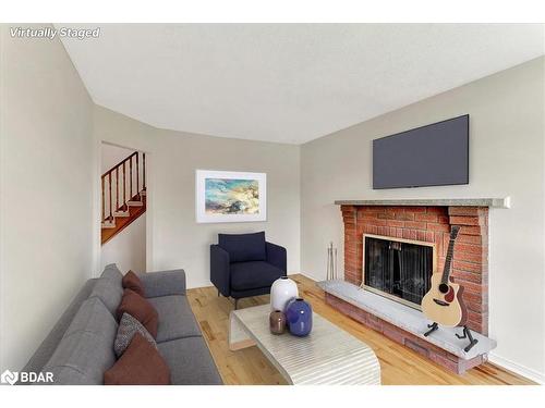 41 Macmillan Crescent, Barrie, ON - Indoor Photo Showing Living Room With Fireplace