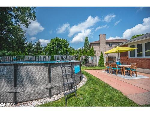 11 Nugent Court, Barrie, ON - Outdoor With Above Ground Pool