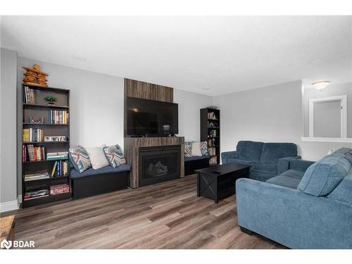 217 Pringle Drive, Barrie, ON - Indoor Photo Showing Living Room With Fireplace