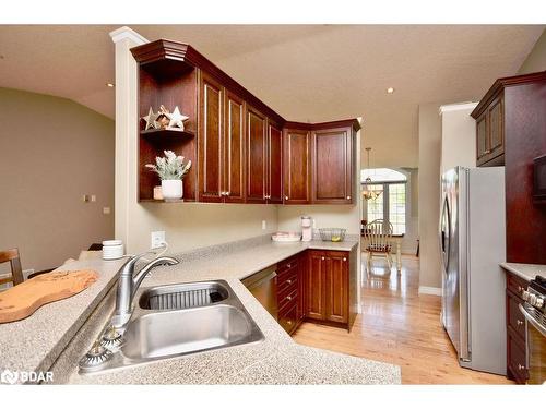 8 Nadia Crescent, Tiny, ON - Indoor Photo Showing Kitchen With Double Sink