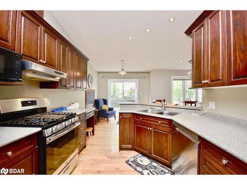 8 Nadia Crescent, Tiny, ON - Indoor Photo Showing Kitchen With Double Sink