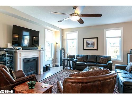 187 Findlay Drive, Collingwood, ON - Indoor Photo Showing Living Room With Fireplace