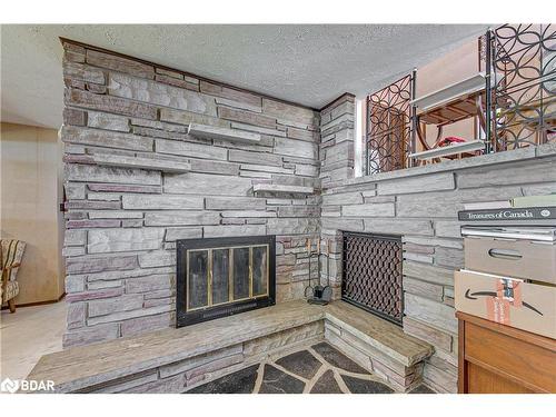 201-C Tynhead Road, Barrie, ON - Indoor With Fireplace