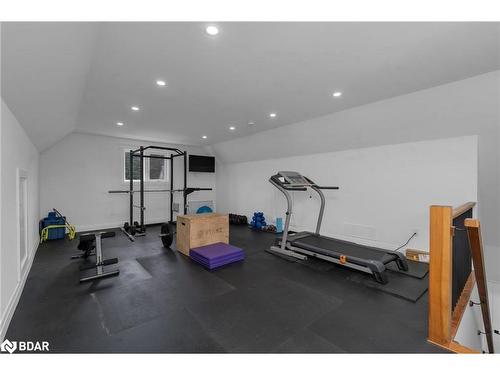 2456 Line 2 North, Oro-Medonte, ON - Indoor Photo Showing Gym Room