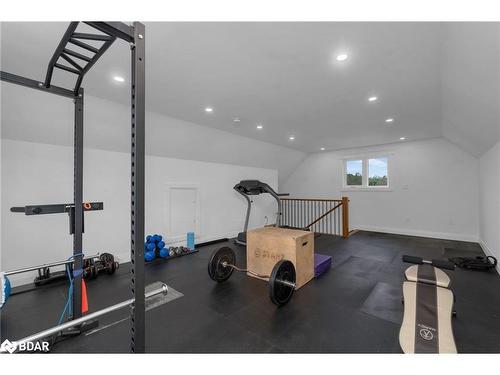 2456 Line 2 North, Oro-Medonte, ON - Indoor Photo Showing Gym Room