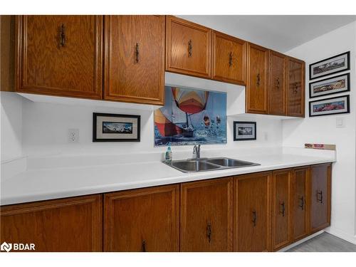 307-1 Quail Crescent, Barrie, ON - Indoor Photo Showing Kitchen With Double Sink