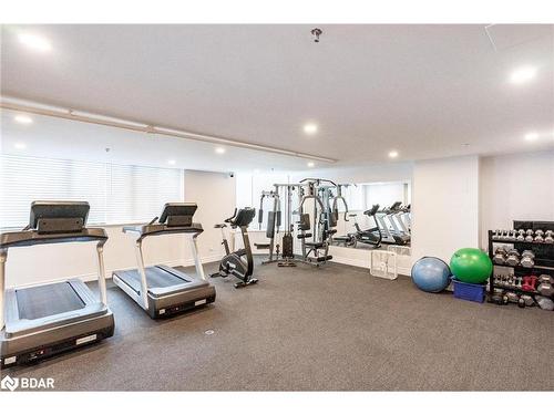 801-181 Collier Street, Barrie, ON - Indoor Photo Showing Gym Room