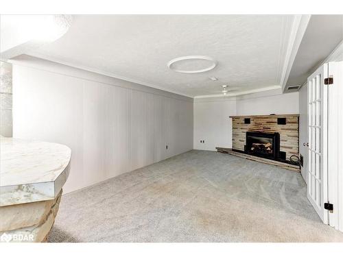 16 Lay Street, Barrie, ON - Indoor With Fireplace