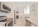 17A Cundles Road E, Barrie, ON  - Indoor Photo Showing Kitchen With Stainless Steel Kitchen With Double Sink With Upgraded Kitchen 