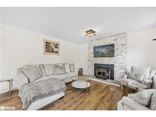 665 4 Line S, Oro-Medonte, ON - Indoor Photo Showing Living Room With Fireplace