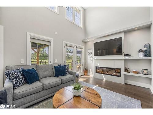 80 Links Trail Trail, Port Severn, ON - Indoor Photo Showing Living Room With Fireplace