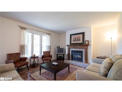 179 West Point Sands Road, Huntsville, ON - Indoor Photo Showing Living Room With Fireplace