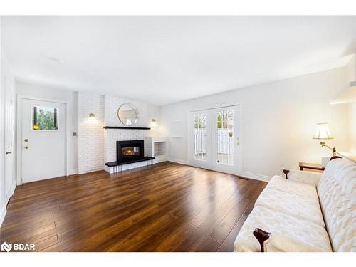 43 Shoreview Drive, Barrie, ON - Indoor Photo Showing Living Room With Fireplace