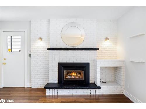 43 Shoreview Drive, Barrie, ON - Indoor Photo Showing Living Room With Fireplace