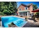 181 Peter Street N, Orillia, ON  - Outdoor With In Ground Pool With Deck Patio Veranda 