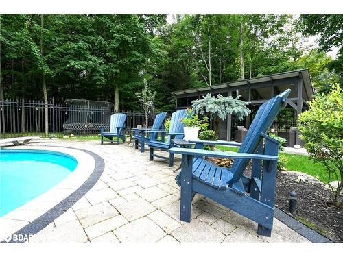 101 Budds Mill Road, Snow Valley, ON - Outdoor With In Ground Pool With Deck Patio Veranda