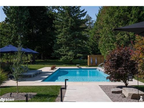 64 Puget Street, Barrie, ON - Outdoor With In Ground Pool With Backyard