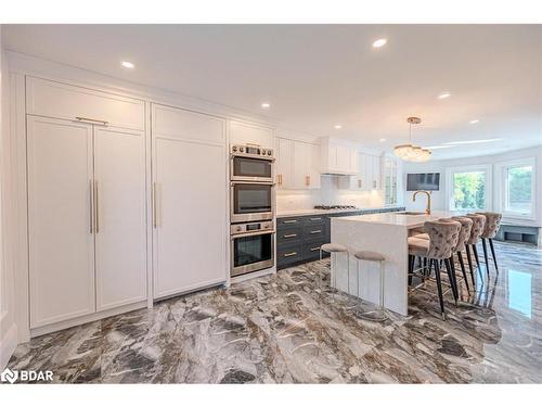 2269 Somers Boulevard, Innisfil, ON - Indoor Photo Showing Kitchen With Stainless Steel Kitchen With Upgraded Kitchen