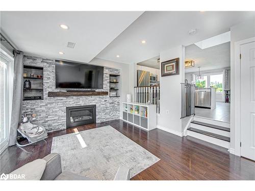 1 Columbia Road, Barrie, ON - Indoor Photo Showing Other Room With Fireplace