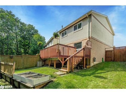 49 Burns Circle, Barrie, ON - Outdoor With Deck Patio Veranda With Backyard