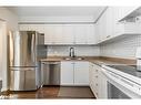 49 Burns Circle, Barrie, ON  - Indoor Photo Showing Kitchen With Double Sink 