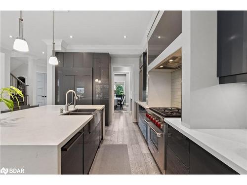 1648 Roslyn Avenue, Innisfil, ON - Indoor Photo Showing Kitchen With Double Sink With Upgraded Kitchen