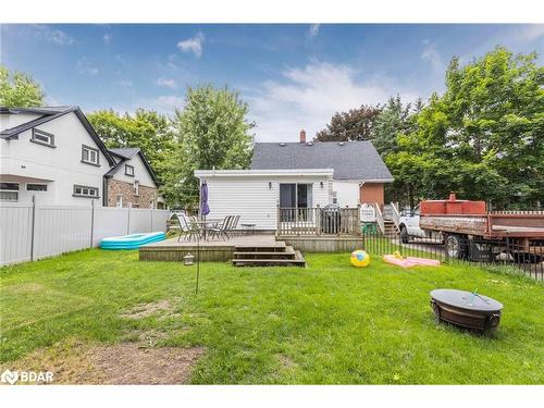 268 Barrie Street, Thornton, ON - Outdoor With Deck Patio Veranda With Backyard