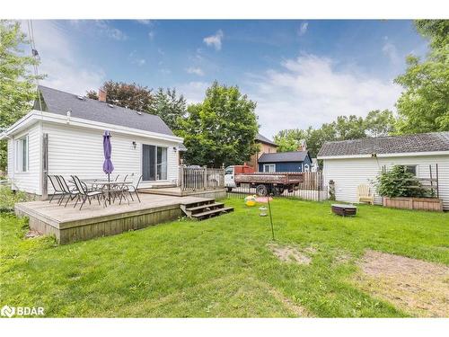 268 Barrie Street, Thornton, ON - Outdoor With Deck Patio Veranda With Exterior