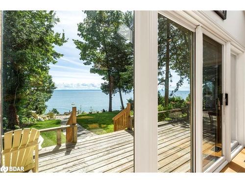 38 Willow Drive, Tiny, ON - Outdoor With Body Of Water With Deck Patio Veranda With View