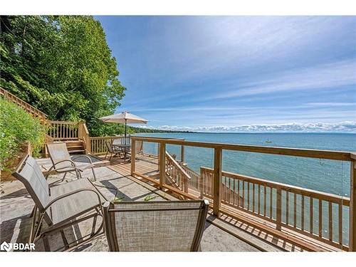 38 Willow Drive, Tiny, ON - Outdoor With Body Of Water With Deck Patio Veranda With View