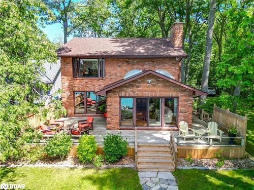 38 Willow Drive, Tiny, ON - Outdoor With Deck Patio Veranda