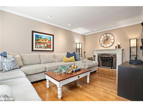 19 Grand Forest Drive, Barrie, ON - Indoor Photo Showing Living Room With Fireplace