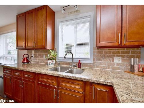 181 Sproule Drive, Barrie, ON - Indoor Photo Showing Kitchen With Double Sink