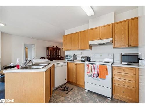 24 Todd Drive, Barrie, ON - Indoor Photo Showing Kitchen With Double Sink