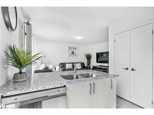 56 Brown Bear Street, Barrie, ON - Indoor Photo Showing Kitchen With Double Sink