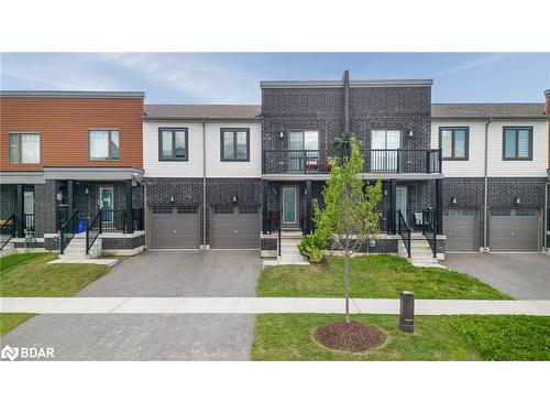 56 Brown Bear Street, Barrie, ON - Outdoor With Balcony With Facade