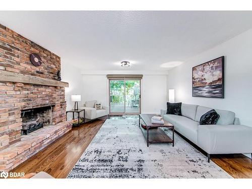 16 Peacock Lane, Barrie, ON - Indoor Photo Showing Living Room With Fireplace